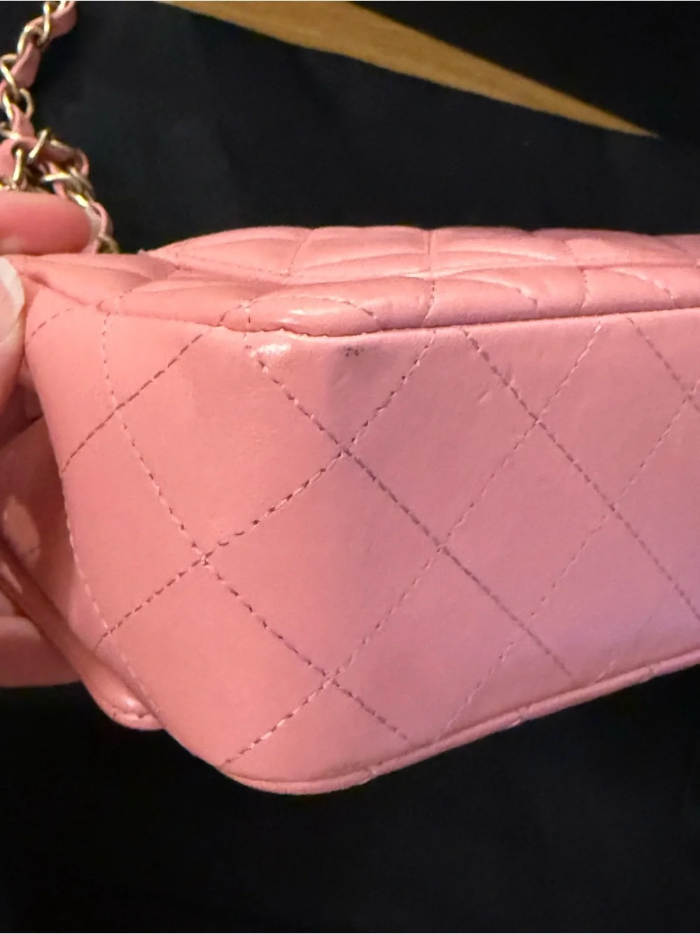 CHANEL gold hardware